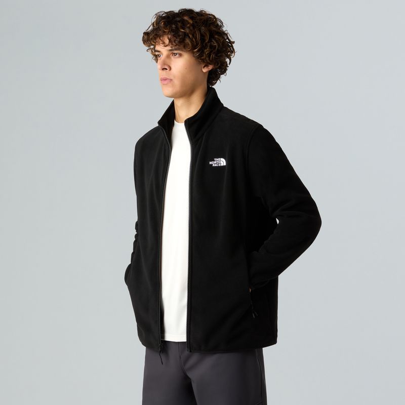 Bluză pentru bărbați The North Face Glacier Fleece black 4