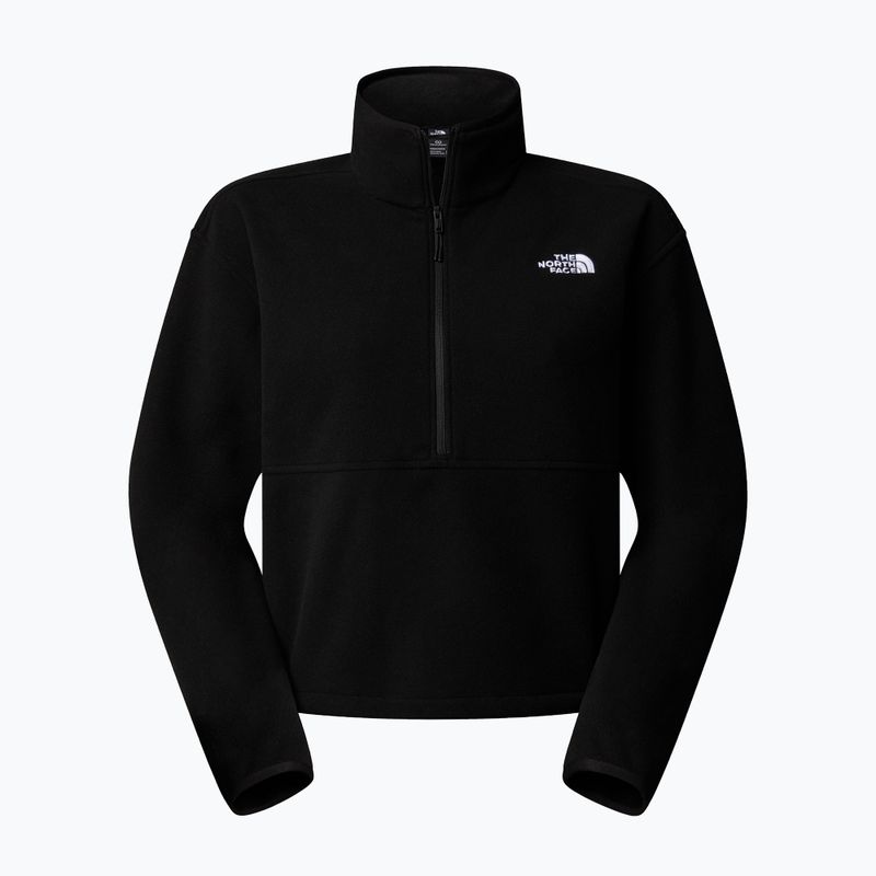 Bluză pentru femei The North Face Glacier Fleece 1/2 Zip Short black 4