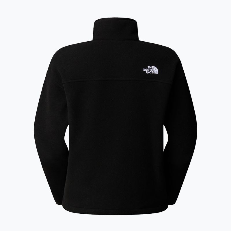 Bluză pentru femei The North Face Glacier Fleece 1/2 Zip Short black 5
