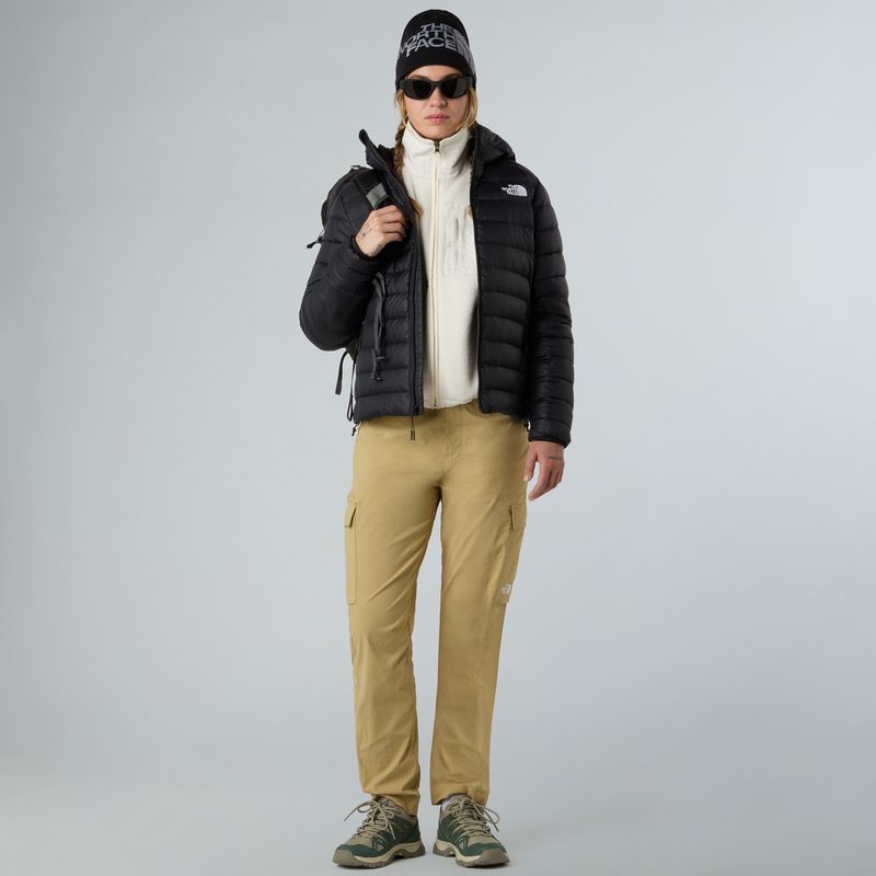 Geacă cu puf pentru femei The North Face Down Hooded black 2