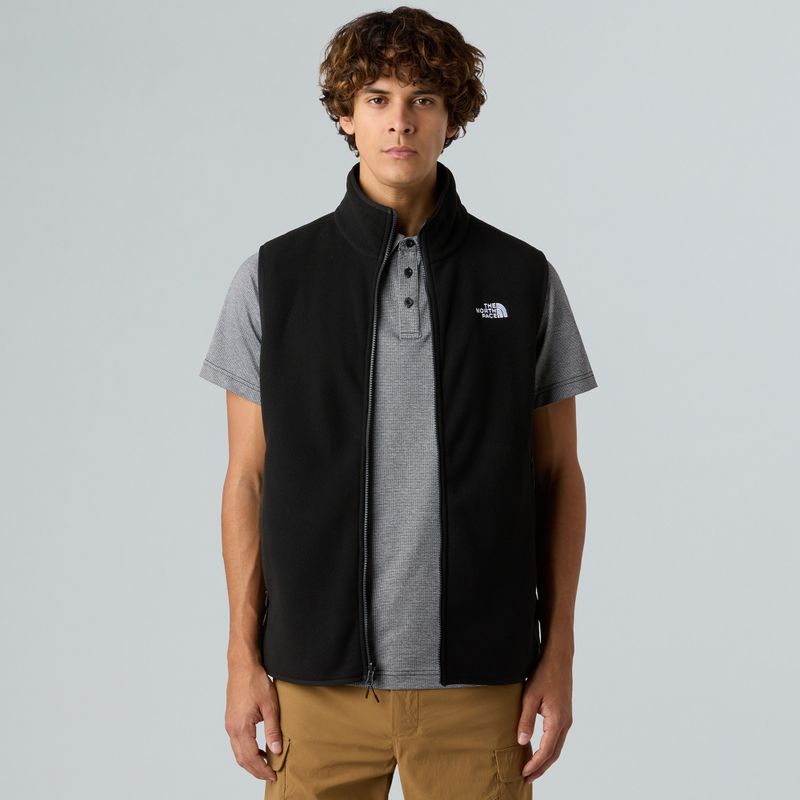 Vestă pentru bărbați The North Face Glacier Fleece black 4