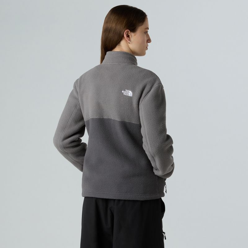 Bluză  pentru femei The North Face Yumiori Full Zip anthracite grey/smoked 3