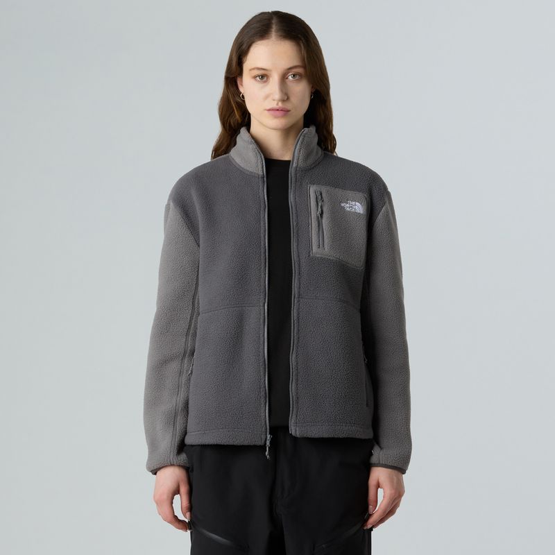Bluză  pentru femei The North Face Yumiori Full Zip anthracite grey/smoked 4