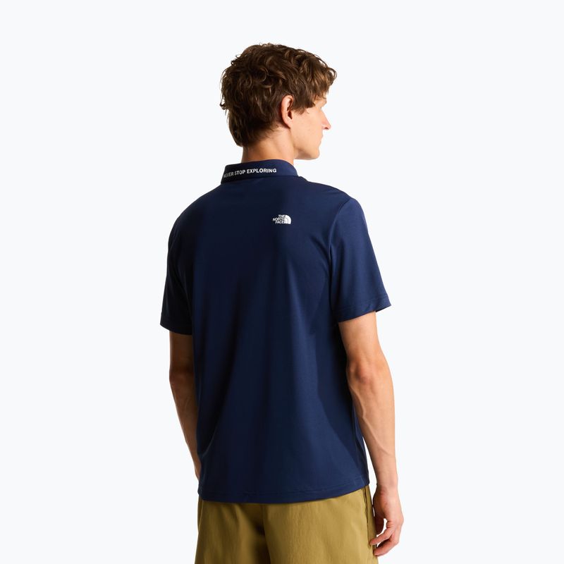 Tricou polo pentru bărbați The North Face New Tanken Polo summit navy 3