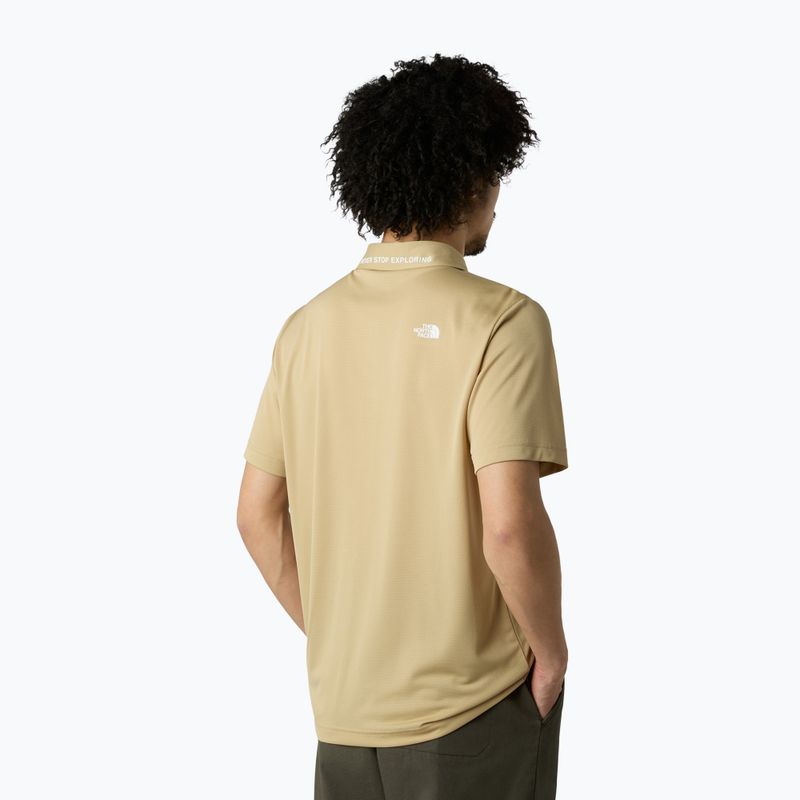 Tricou polo pentru bărbați The North Face New Tanken Polo khaki stone 3