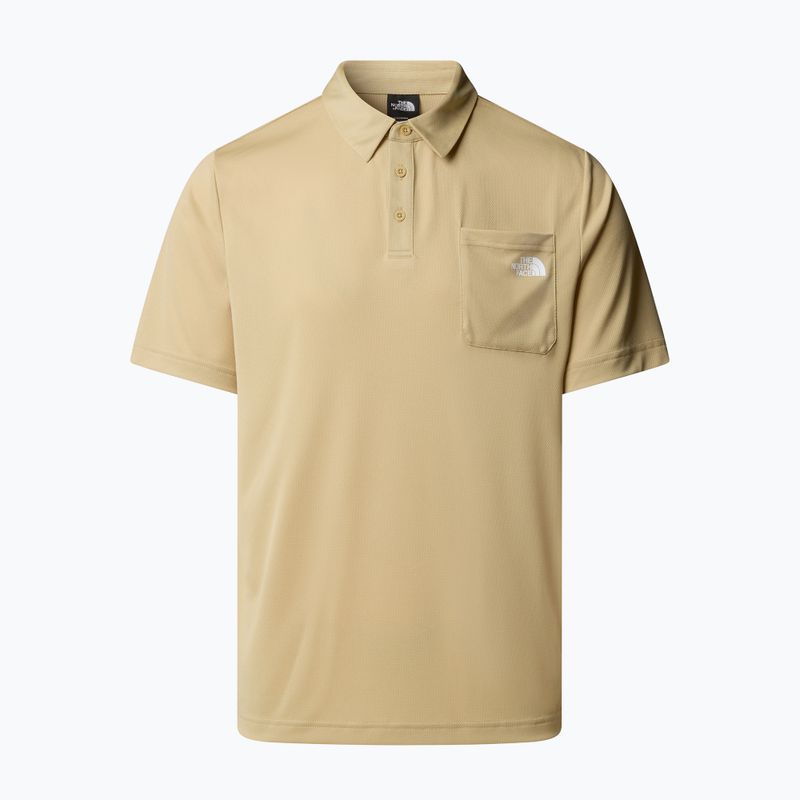 Tricou polo pentru bărbați The North Face New Tanken Polo khaki stone 4