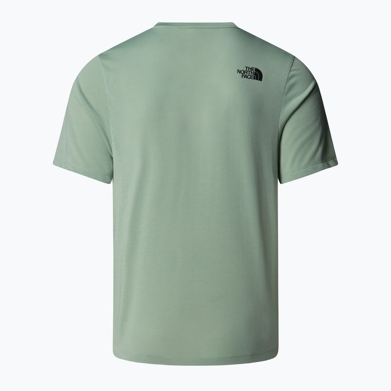 Tricou pentru bărbați The North Face Mountain Foundation Graphic state moss 5