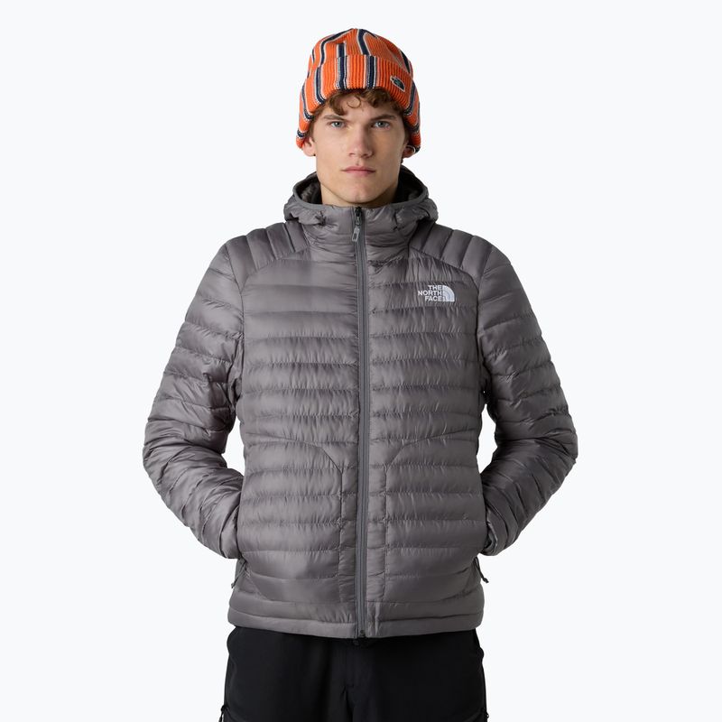 Geacă cu puf pentru bărbați The North Face Huila Synthetic Hoodie smoked pearl