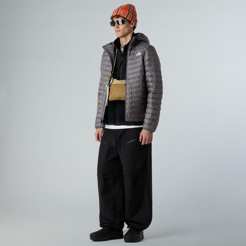Geacă matlasată pentru bărbați The North Face Huila Synthetic Hoodie smoked pearl 2