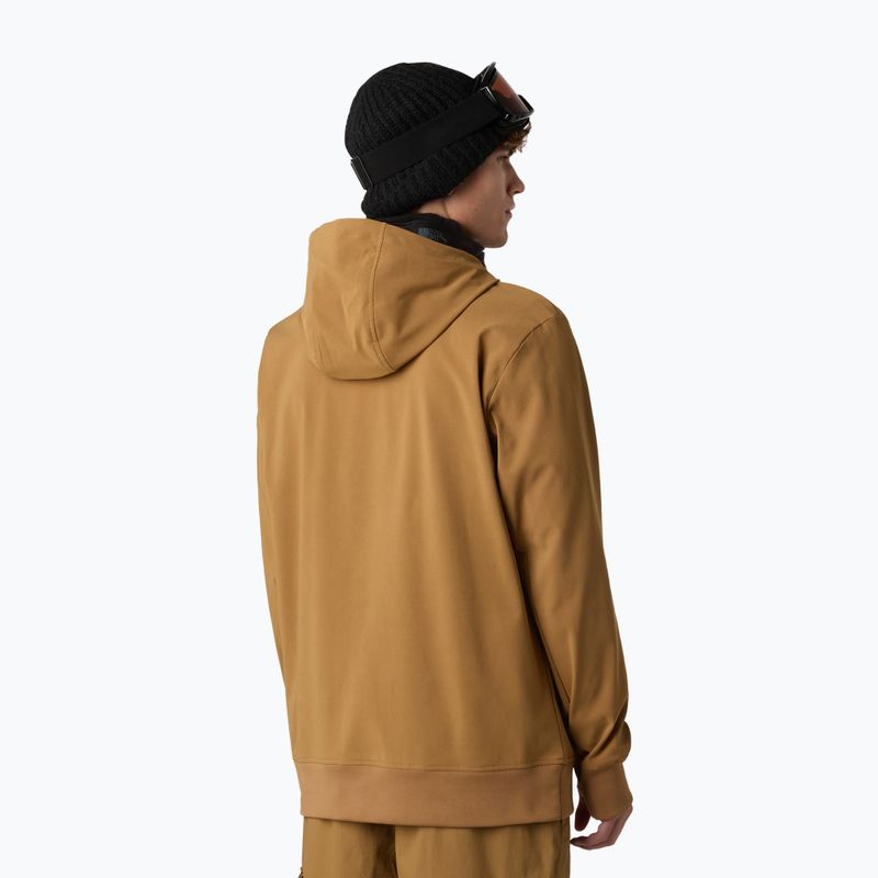 Bluză pentru bărbați The North Face Tekno Logo Hoodie utility brown 3