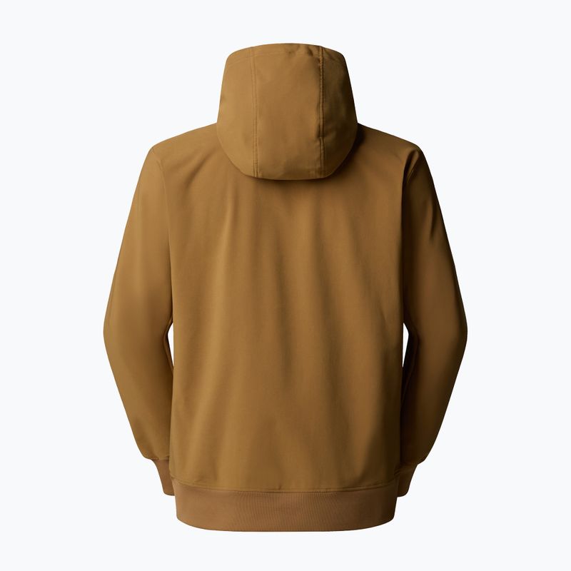 Bluză pentru bărbați The North Face Tekno Logo Hoodie utility brown 5