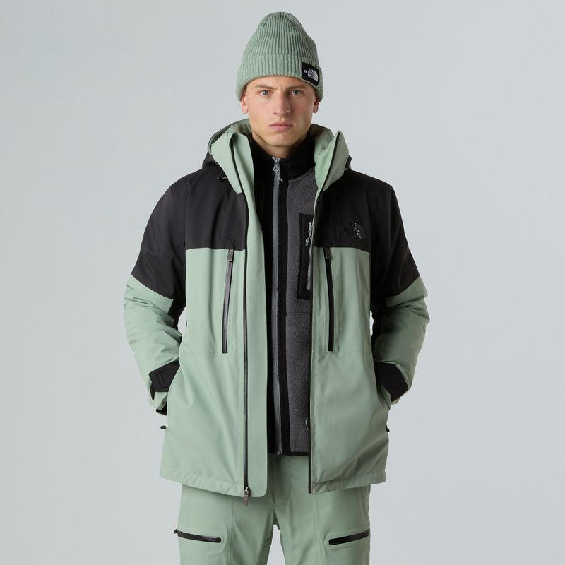 Geacă de schi pentru bărbați The North Face Chakal slate moss/black 4