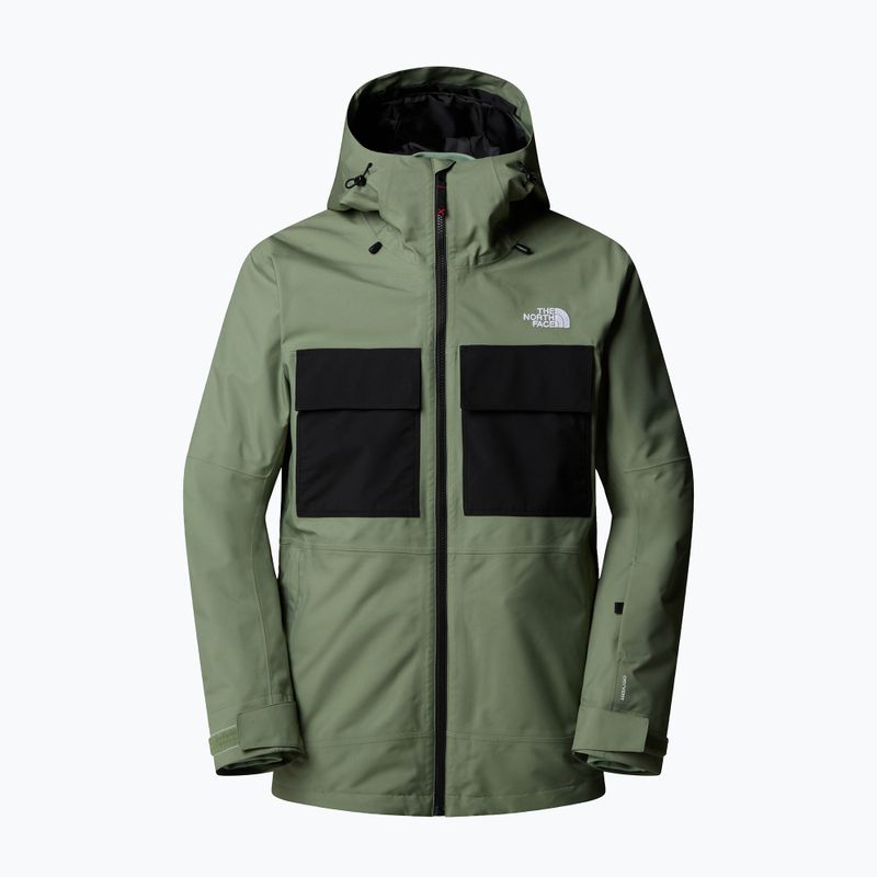 Geacă de snowboard pentru bărbați The North Face Fourbarrel Triclimate bark mist/black 6