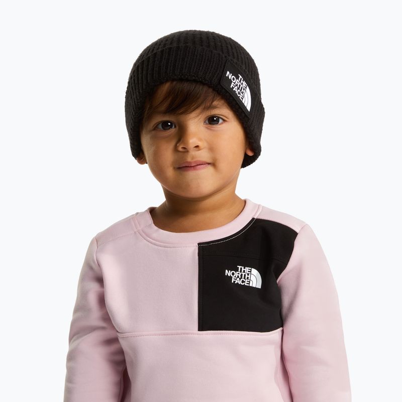 Căciulă de iarnă pentru copii The North Face Baby Logo Box Beanie tnf black 3