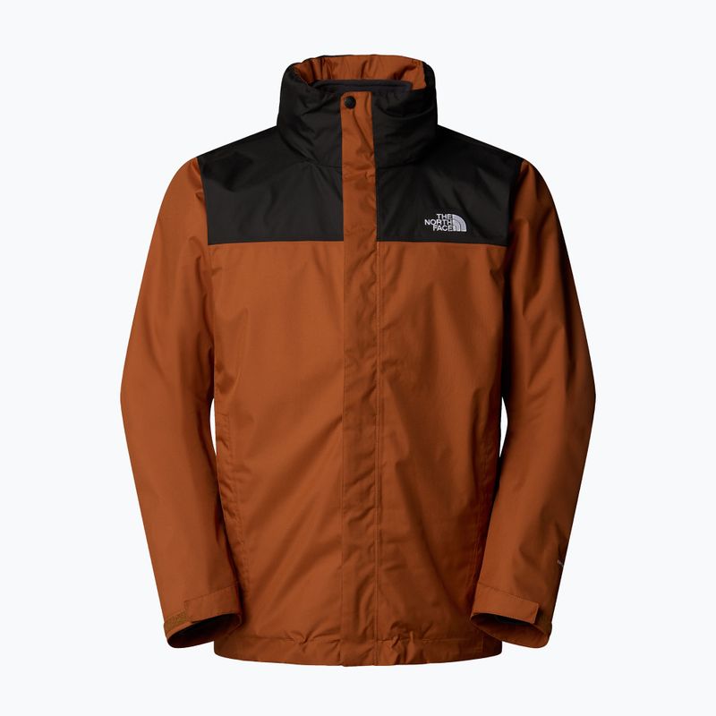 Geacă 3în1 pentru bărbați The North Face Evolve II Triclimate burnt umber/asphalt grey 6