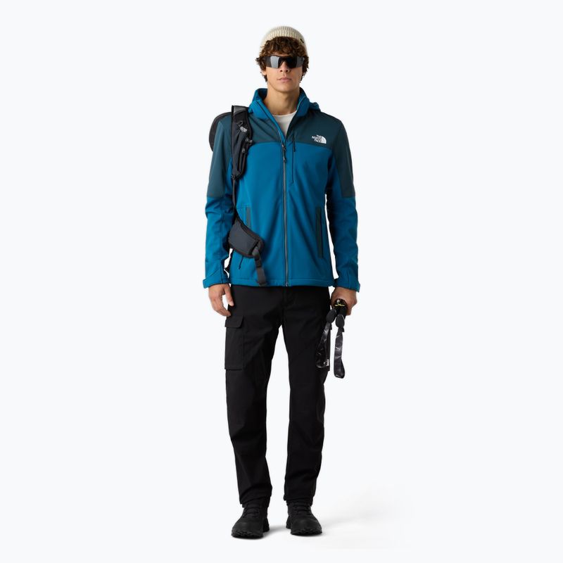Geacă softshell pentru bărbați The North Face Diablo Softshell Detachable Hood mineral ink/deep cypres 2