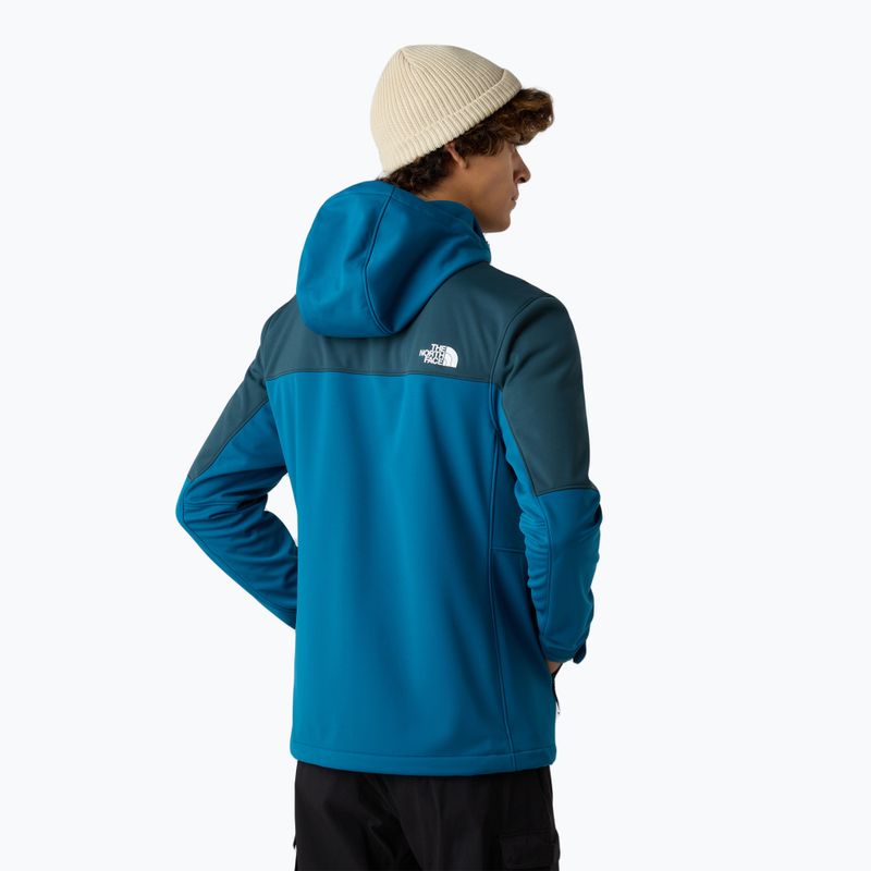 Geacă softshell pentru bărbați The North Face Diablo Softshell Detachable Hood mineral ink/deep cypres 3