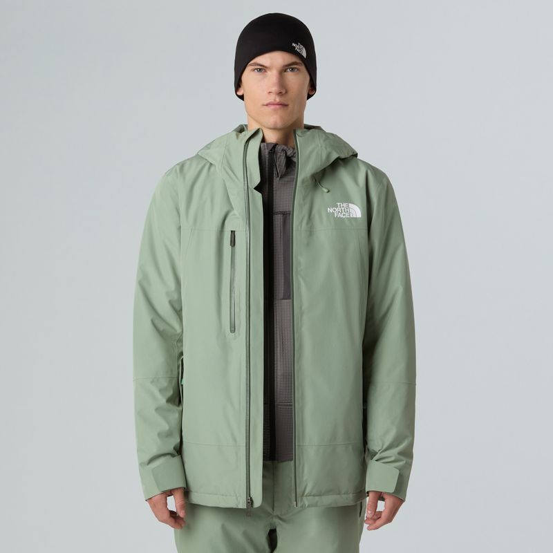 Geacă de schi pentru bărbați The North Face Descendit slate moss 4