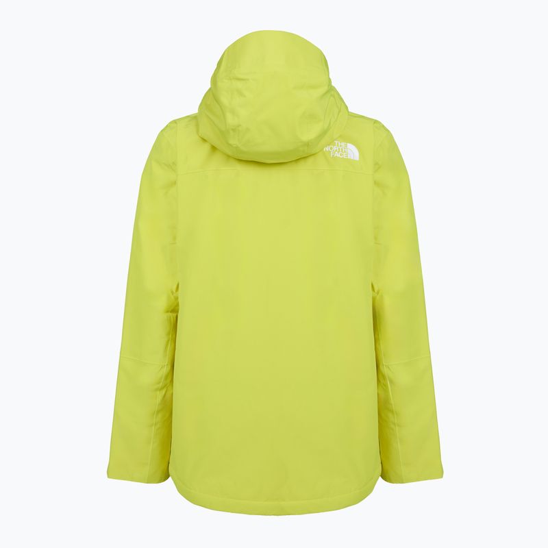 Geacă de schi pentru bărbați The North Face Descendit fizz lime 2