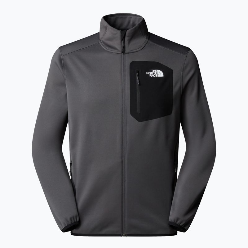 Bluză pentru bărbați The North Face Crest Fz anthracite grey/black 4