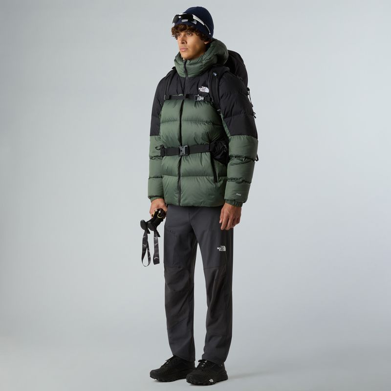 Barbati The North Face Diablo Down 2.0 Hoodie umăr mist / negru heather jos sacou 2
