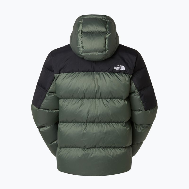 Barbati The North Face Diablo Down 2.0 Hoodie umăr mist / negru heather jos sacou 6