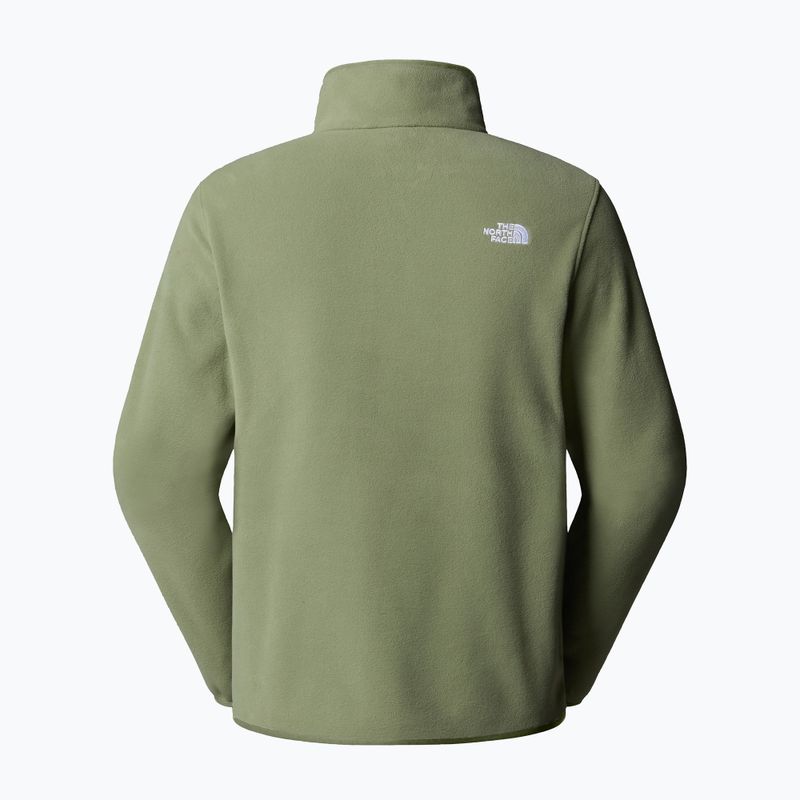 Bluză  pentru bărbați The North Face Glacier Fleece 1/4 Zip bark mist 5
