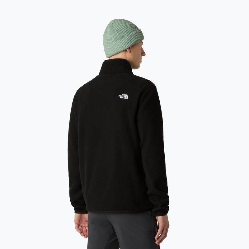Bluză pentru bărbați The North Face Glacier Fleece 1/4 Zip black 2