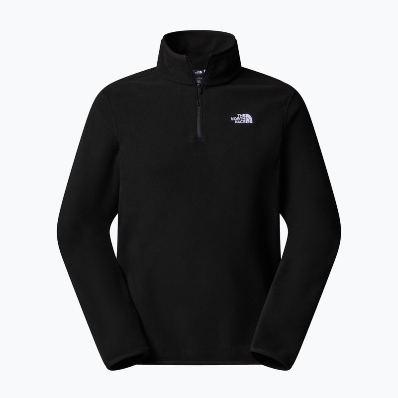 Bluză pentru bărbați The North Face Glacier Fleece 1/4 Zip black 3