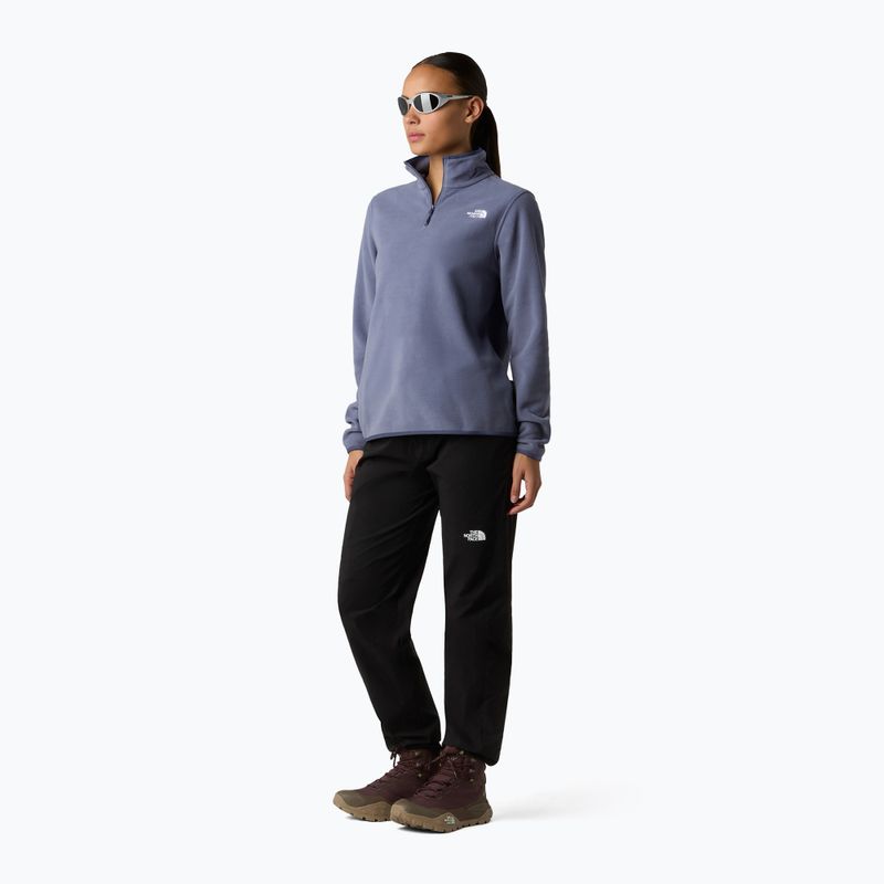 Bluză  pentru femei The North Face Glacier Fleece 1/4 Zip twilight galaxy 2
