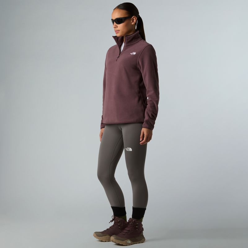 Bluză  pentru femei The North Face Glacier Fleece 1/4 Zip tawny quartz 2
