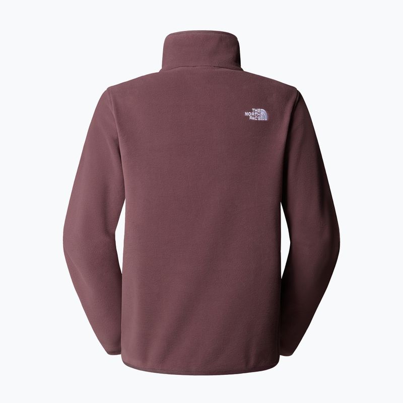 Bluză  pentru femei The North Face Glacier Fleece 1/4 Zip tawny quartz 5