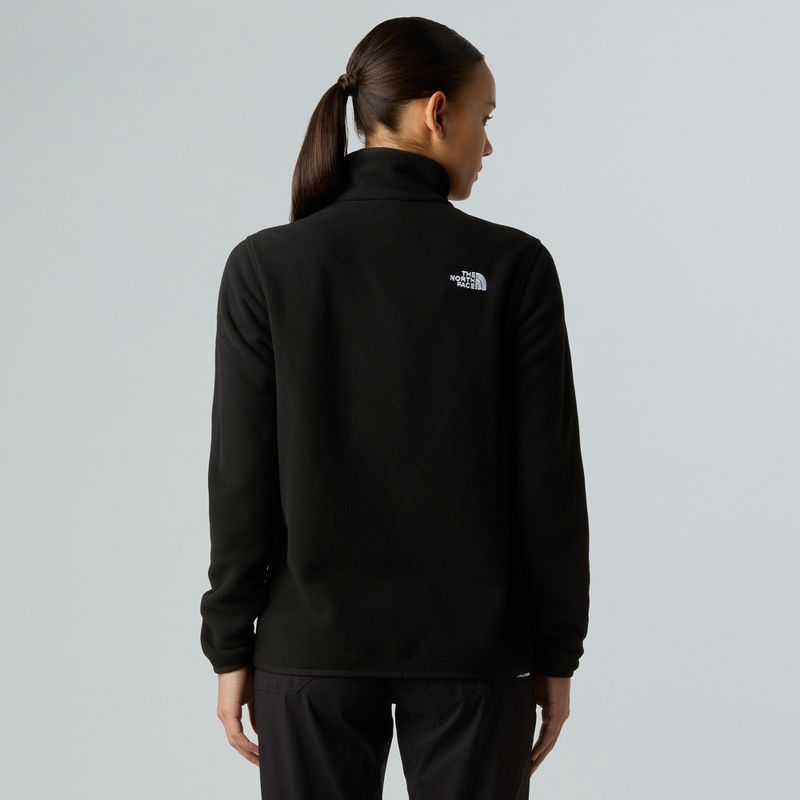 Bluză  pentru femei The North Face Glacier Fleece 1/4 Zip black 3