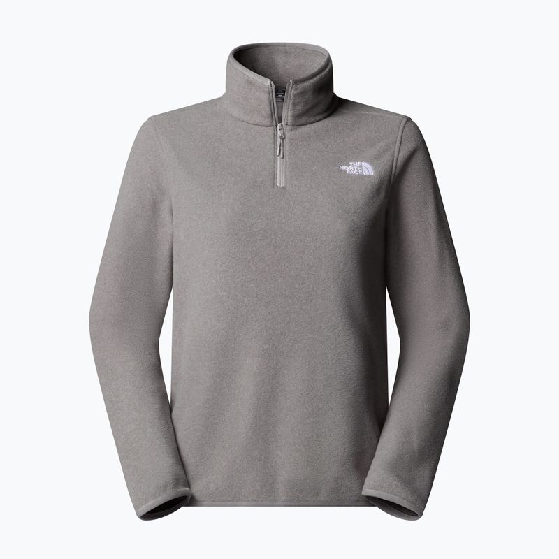 Bluză  pentru femei The North Face Glacier Fleece 1/4 Zip mid grey heather 4