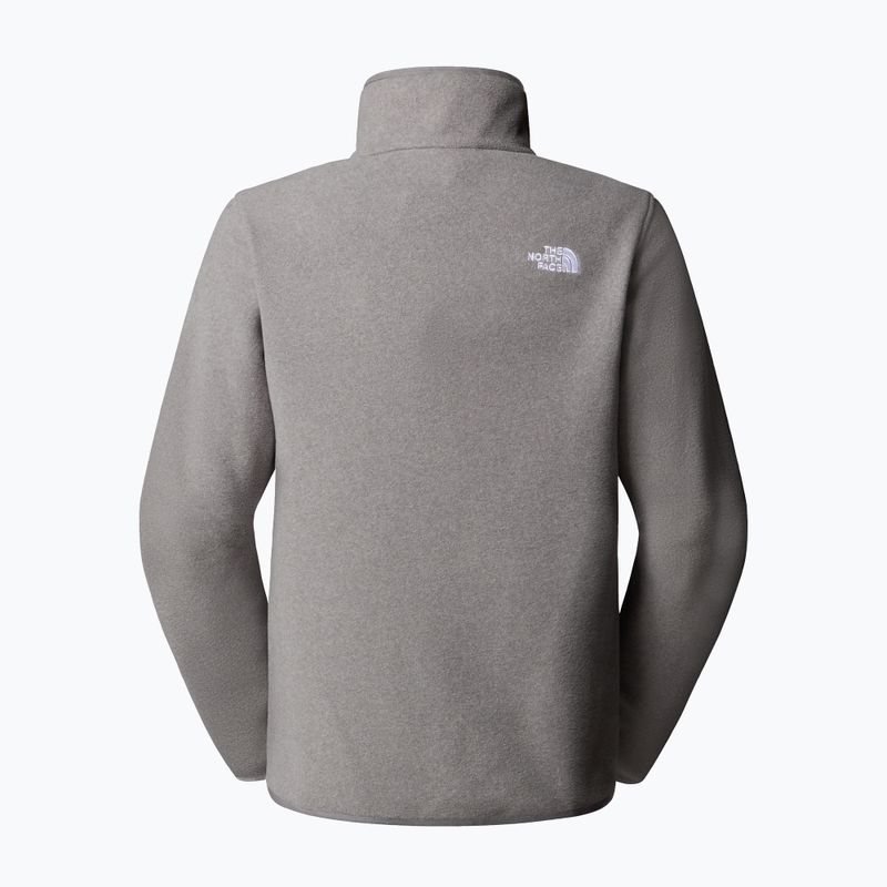 Bluză  pentru femei The North Face Glacier Fleece 1/4 Zip mid grey heather 5