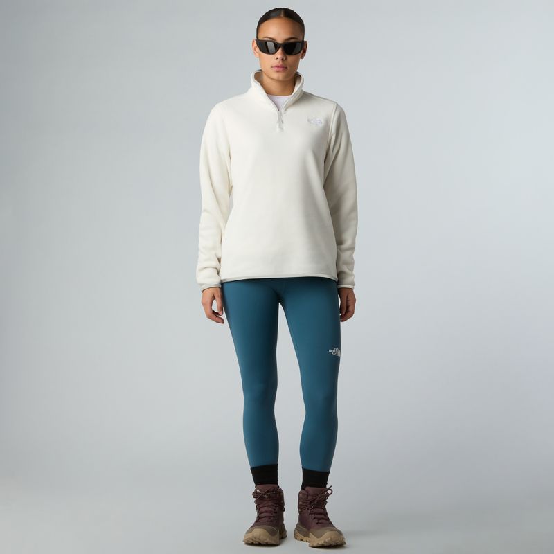 Bluză  pentru femei The North Face Glacier Fleece 1/4 Zip white dune 2
