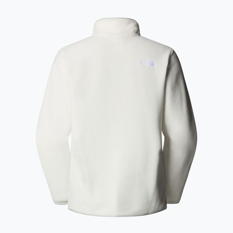 Bluză  pentru femei The North Face Glacier Fleece 1/4 Zip white dune 5