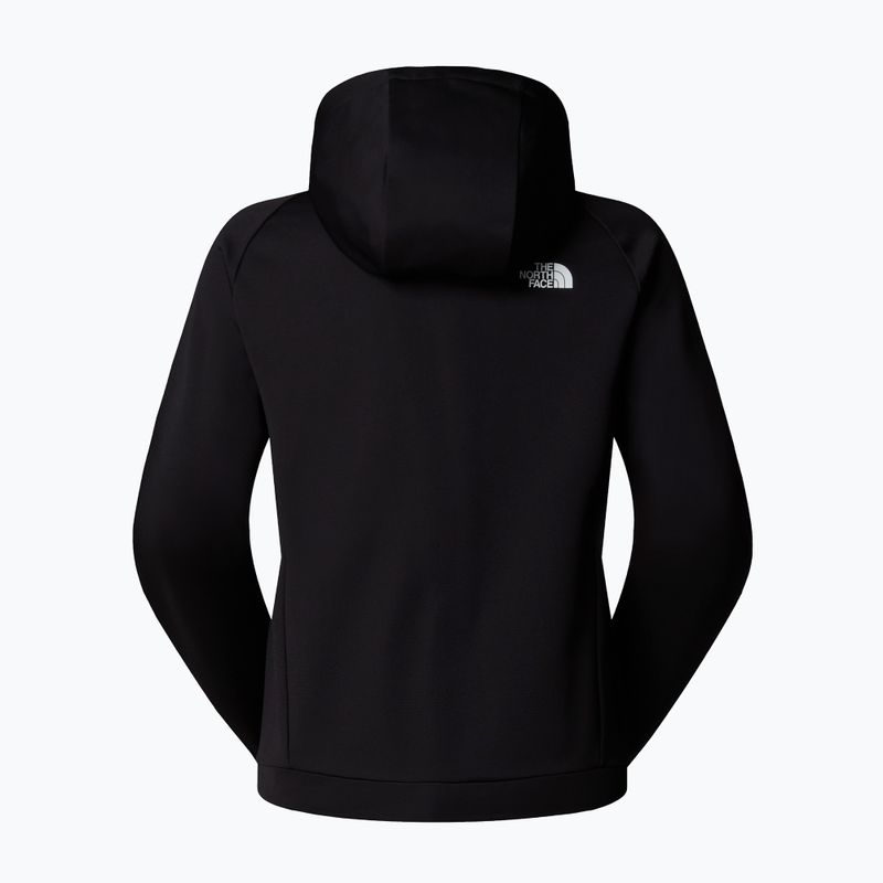 Bluză pentru femei The North Face Reaxion 2.0 Hooded Full Zip black heather 6