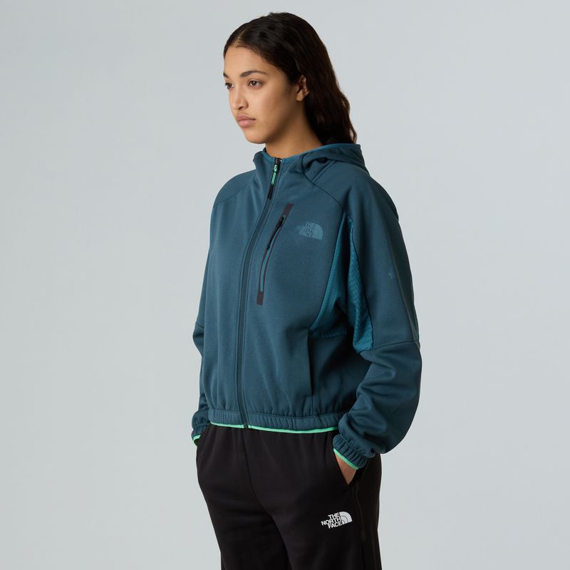 Bluză pentru femei The North Face Mountain Athletics Fleece Full Zip deep cypress/space 4
