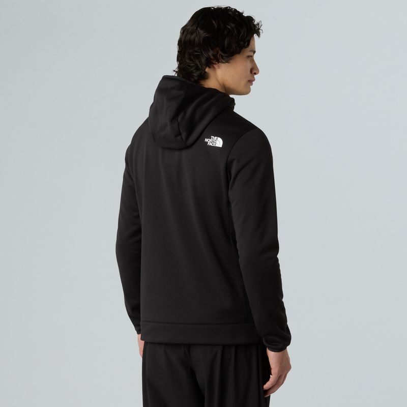 Bluză pentru bărbați The North Face Mountain Athletics Fleece Full Zip black 3