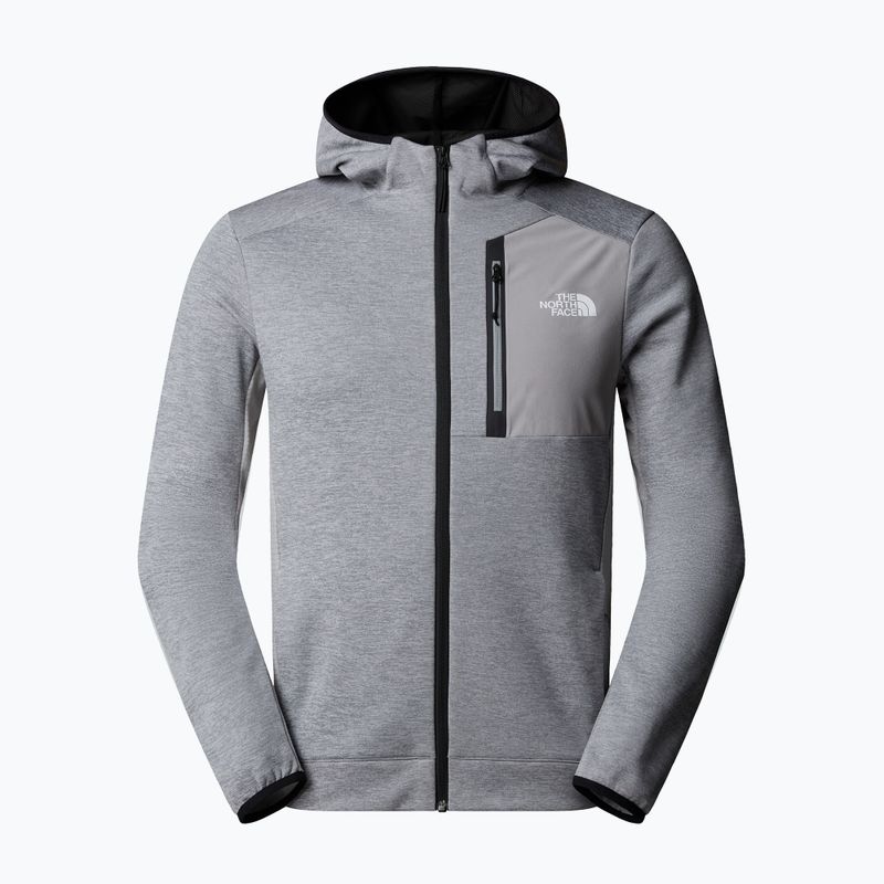 Bluză pentru bărbați The North Face Mountain Athletics Fleece Full Zip pale grey/heather/m 5