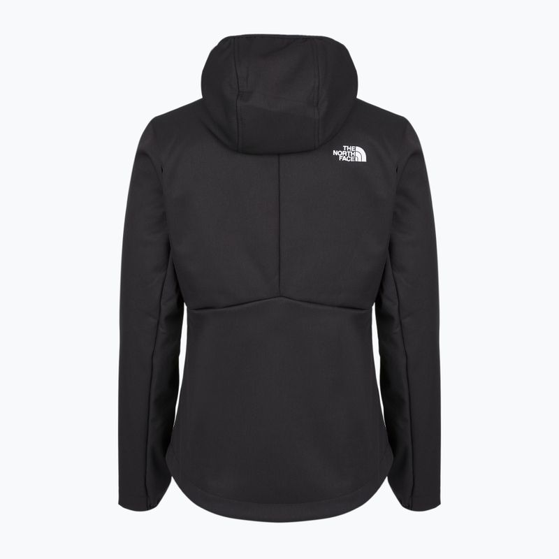 Geacă softshell pentru femei The North Face Quest Highloft EU black heather 2