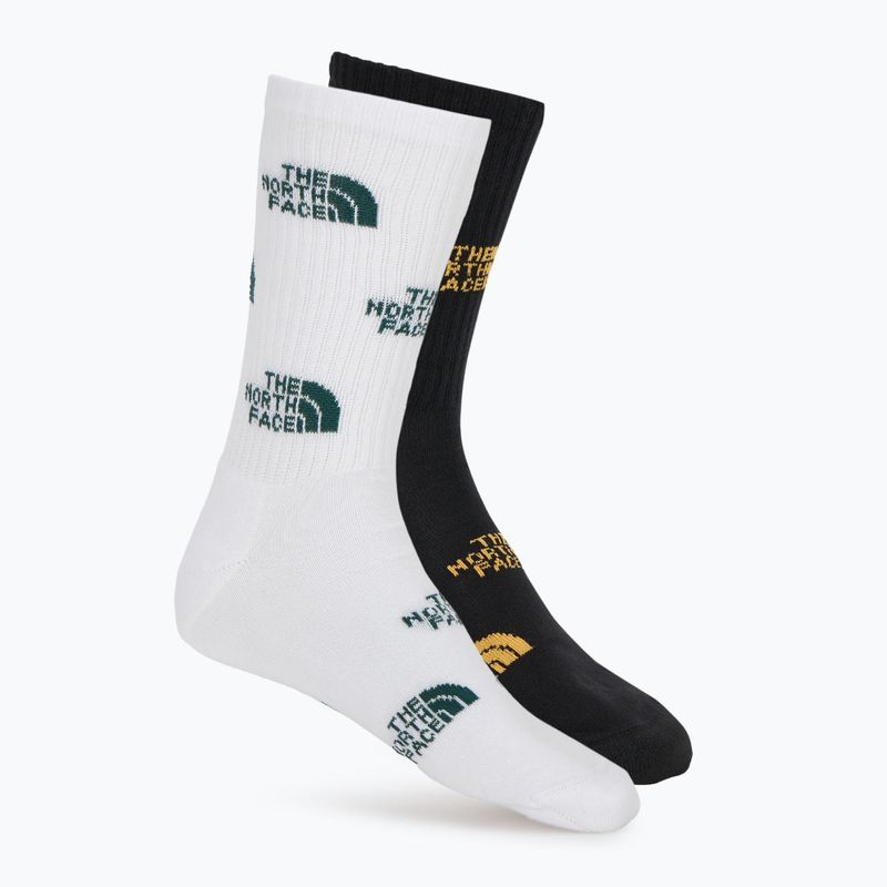 Șosete The North Face Everyday Crew Logo 2 pary black/summit gold