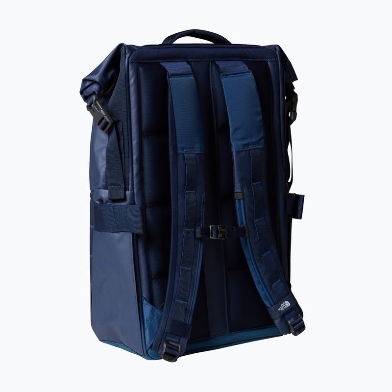 Rucsac de oraș pentru bărbați The North Face Base Camp Voyager Rolltop 25 l shady blue/summit navy 2