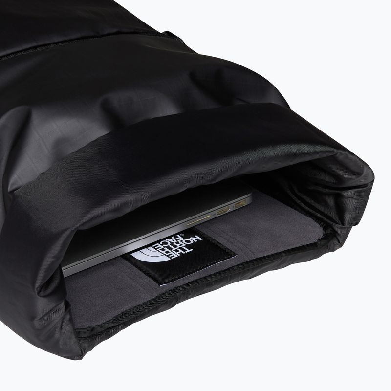Rucsac de oraș pentru bărbați The North Face Base Camp Voyager Rolltop 25 l black/asphalt grey 4