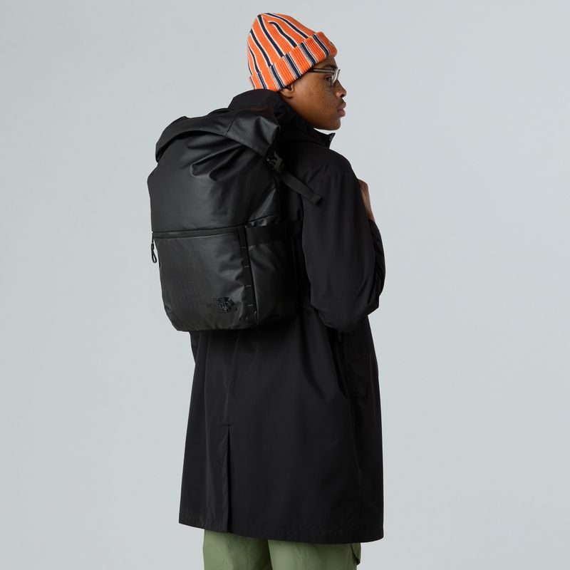 Rucsac de oraș pentru bărbați The North Face Base Camp Voyager Rolltop 25 l black/asphalt grey 6