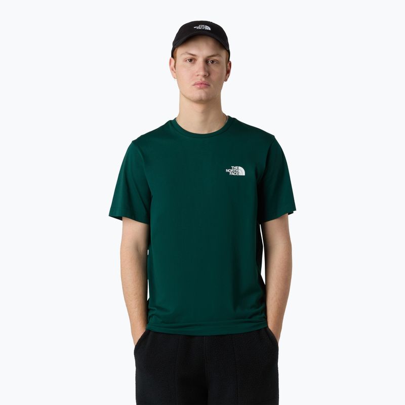 Tricou pentru bărbați The North Face Simple Dome hunter green