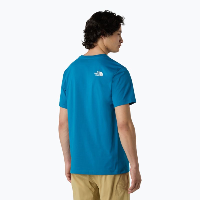 Tricou pentru bărbați The North Face Simple Dome dusk blue 3