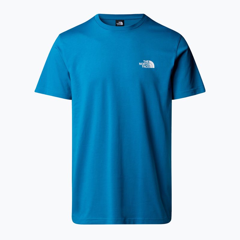 Tricou pentru bărbați The North Face Simple Dome dusk blue 4
