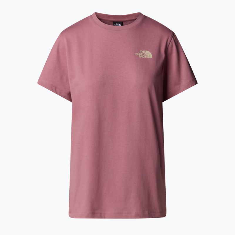 Femeii T-shirt The North Face Box Nse Relaxat nostalgia rose/gravel 4